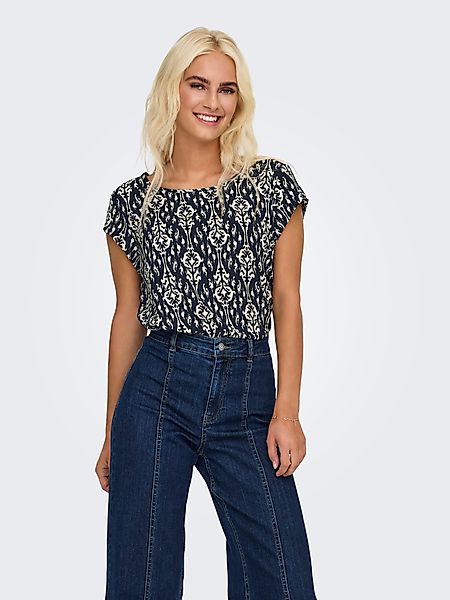 ONLY Shirtbluse ONLVIC S/S AOP TOP günstig online kaufen