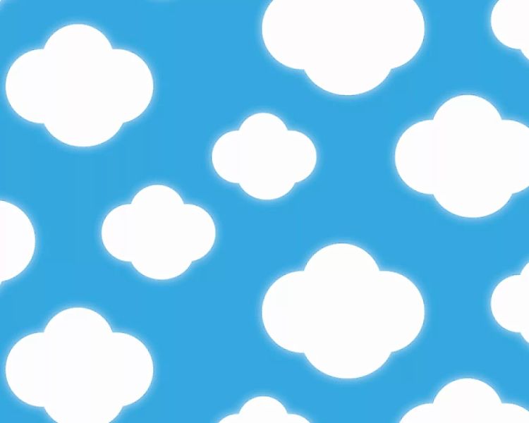 Fototapete "Wolken blau" 6,00x2,50 m / Glattvlies Brillant günstig online kaufen