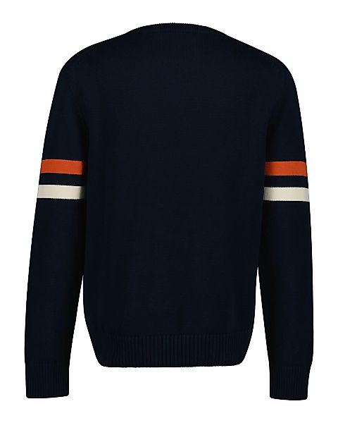 Gant Strickpullover GRAPHIC BADGE Rundhals, regular günstig online kaufen