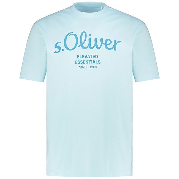 s.Oliver T-Shirt mit Label-Print günstig online kaufen