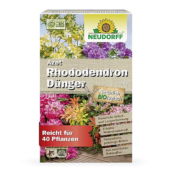 Neudorff Pflanzendünger Azet RhododendronDünger 1 kg günstig online kaufen