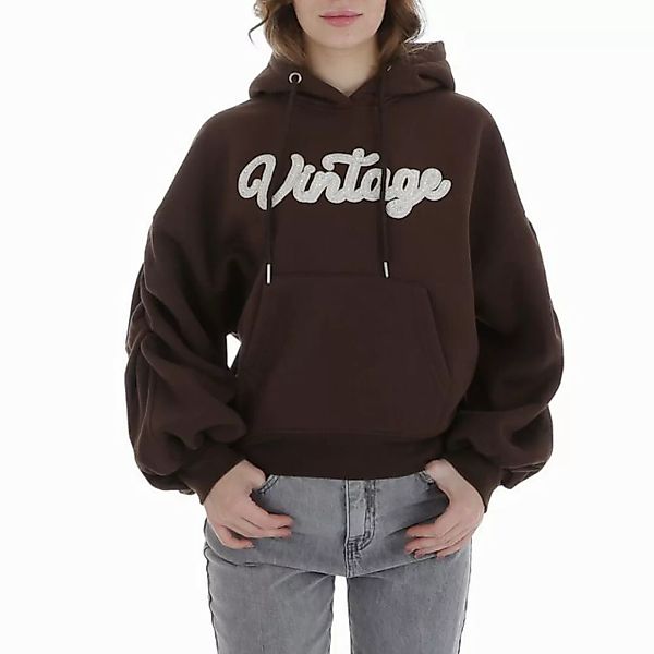 Ital-Design Sweatjacke Damen Freizeit (88578839) Applikation Sweatshirt in günstig online kaufen