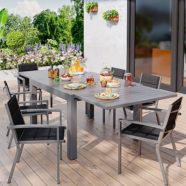 GUNJI Gartenstuhl Klappstuhl (2er Set), bequem, günstig online kaufen