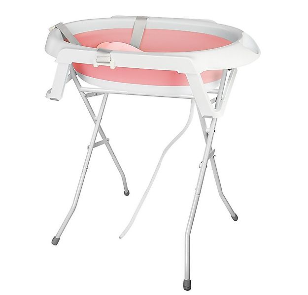 JEOBEST Babybadewanne Baby Badewanne mit Gestell, Baby Wanne mit Badematte, günstig online kaufen