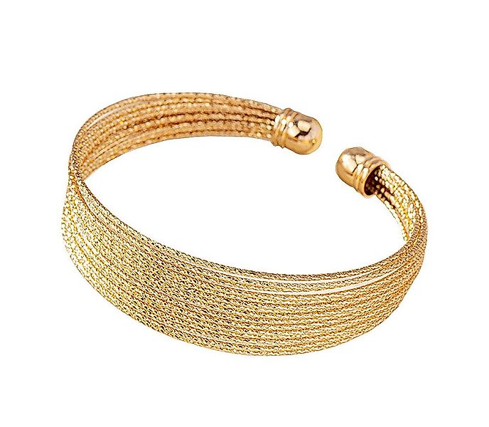 KARMA Armreif silber gold Armschmuck Damen Armband Armschmuck Damenarmreif günstig online kaufen