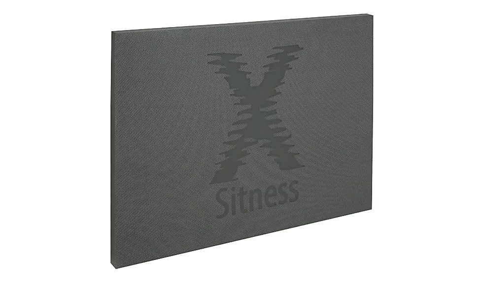 Sitness X Fußmatte  Sitness X MAT - grau - 58 cm - 3,5 cm - 58 cm - Teppich günstig online kaufen