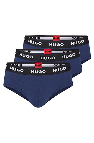 HUGO Underwear Hüftslip "HIPBRIEF TRIPLETPACK" mit modischem HUGO Logo-Elas günstig online kaufen