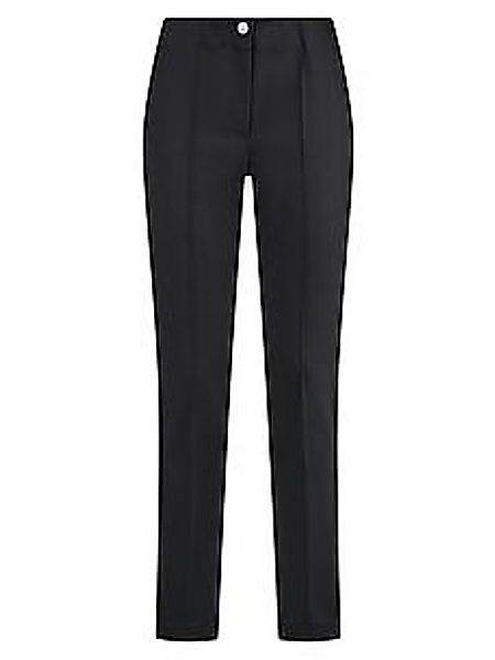 Knöchellange Slim Fit-Hose Fadenmeister Berlin schwarz günstig online kaufen