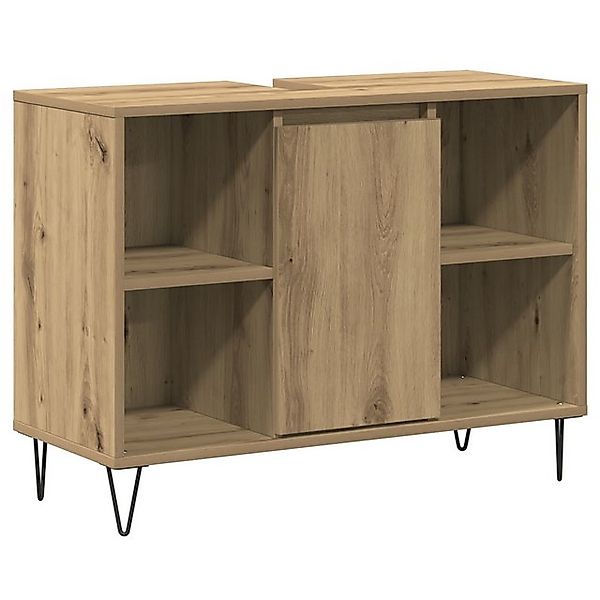 vidaXL Badezimmerspiegelschrank Waschtisch Artisan Eiche Technisches Holz M günstig online kaufen