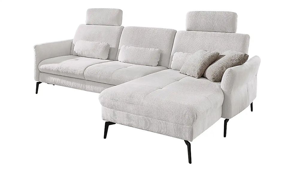 meinSofa Ecksofa Cord DANTE ¦ beige ¦ Maße (cm): B: 280 H: 91 T: 179.0 Pols günstig online kaufen