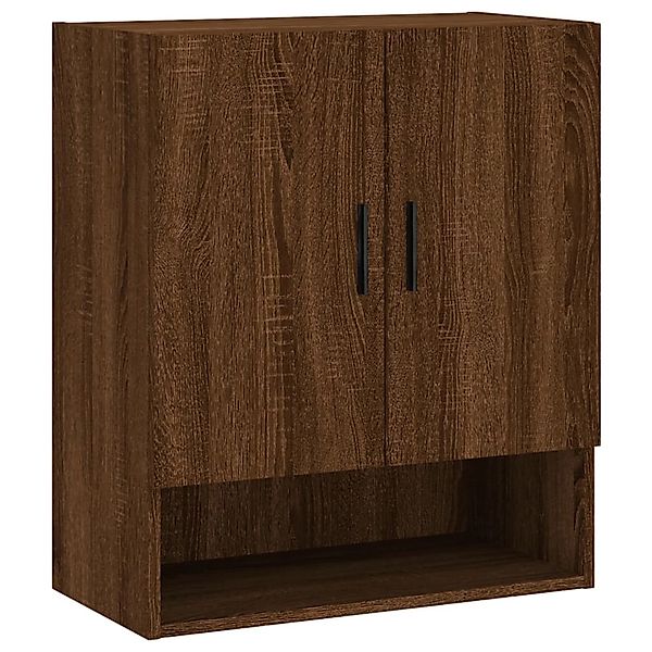 vidaXL Wandschrank Braun Eichen-Optik 60x31x70 cm Holzwerkstoff Modell 6 günstig online kaufen