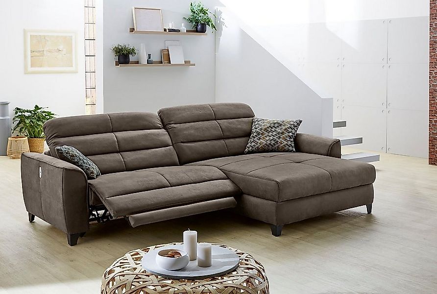 Jockenhöfer Gruppe Ecksofa Double One L-Form, B: 288cm, mit 2x 120cm breite günstig online kaufen