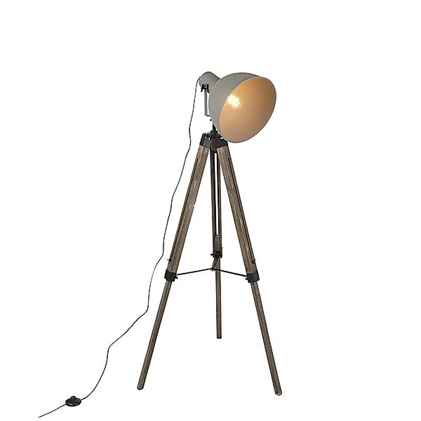 Qazqa Stehlampe Laos, ohne Leuchtmittel, E27, günstig online kaufen