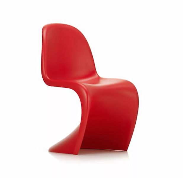 Stuhl Panton Chair plastikmaterial rot / By Verner Panton, 1959 - Polypropy günstig online kaufen
