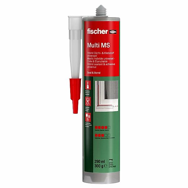 Fischer Bauklebstoff Multi MS Weiß 290 ml günstig online kaufen