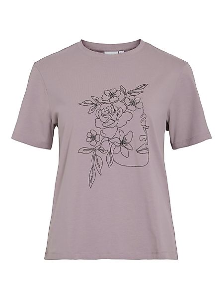 Vila T-Shirt VINORA S/S T-SHIRT - günstig online kaufen