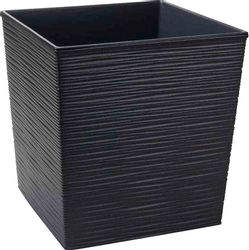 Siena Garden Pflanzgefäß Modern Biron Graphit 25x25x26 ,0cm günstig online kaufen