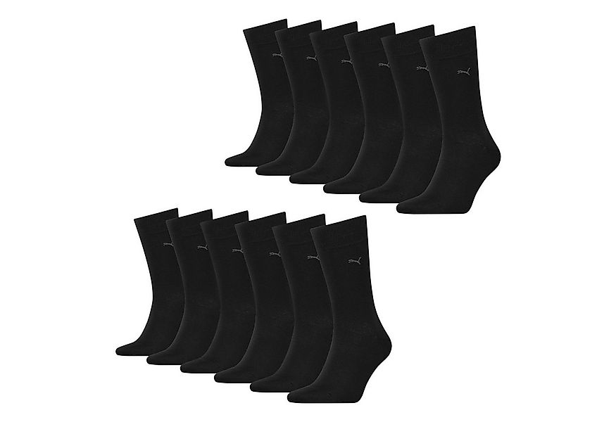 PUMA Businesssocken 6 Paar Classic Socks (6-Paar) mit dezentem Cat-Logo günstig online kaufen