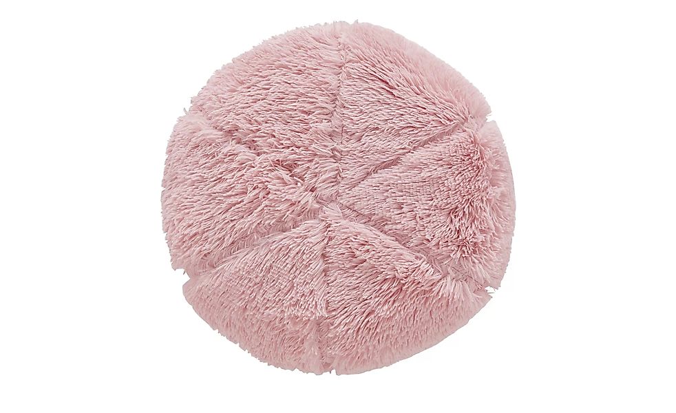 HOME STORY Pouf  Fluffi - rosa/pink - 100% Polyesterfüllung, 750gr. - Scont günstig online kaufen