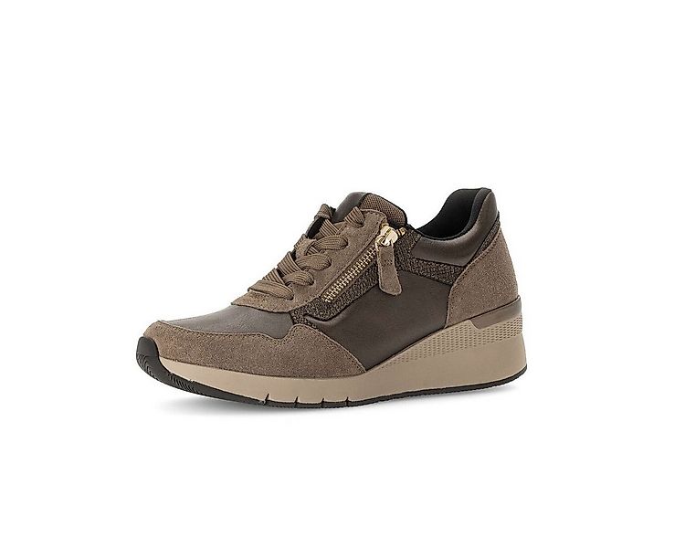 Gabor Sneaker low Materialmix Leder Sneaker günstig online kaufen
