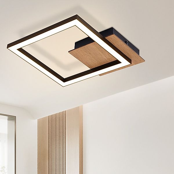 ZMH LED Deckenleuchte Wohnzimmer Modern 12/24W günstig online kaufen