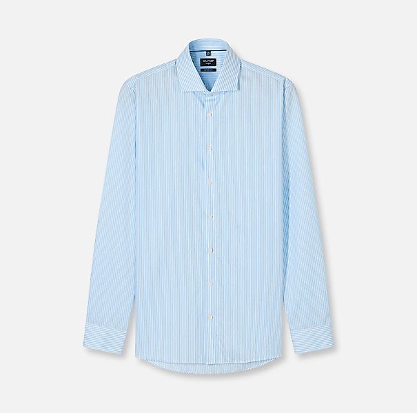 OLYMP Langarmhemd "No 6 six" gestreift, Businesshemd, super slim fit, Royal günstig online kaufen