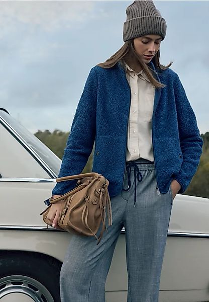 CECIL Jacke aus Teddy-Material mit Zipper günstig online kaufen