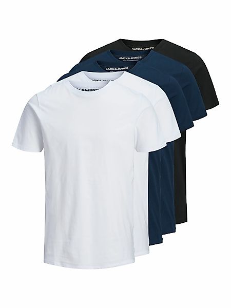 Jack & Jones T-Shirt "JJEORGANIC BASIC TEE SS O-NE 5PK MP NOOS" Packung, 5e günstig online kaufen