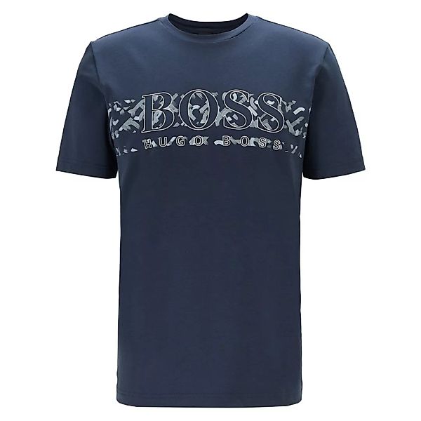 Boss Regular Fit Kurzarm T-shirt S Navy günstig online kaufen