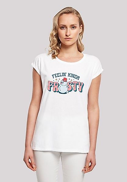 F4NT4STIC T-Shirt Feelin Kinda Frosty Snowman Premium Qualität günstig online kaufen