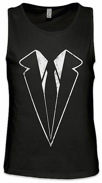 Urban Backwoods Tanktop Suit Ärmelloses T-Shirt Suits Fun Tie necktie Sakko günstig online kaufen