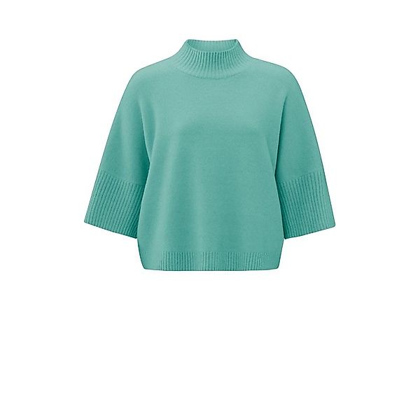 YAYA Stillpullover Weicher Pullover mit Stehkragen günstig online kaufen