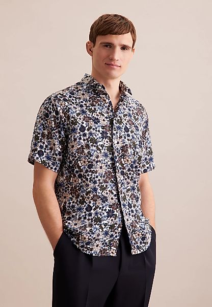 seidensticker Businesshemd "Regular" Regular 1/2 Kentkragen Floral günstig online kaufen