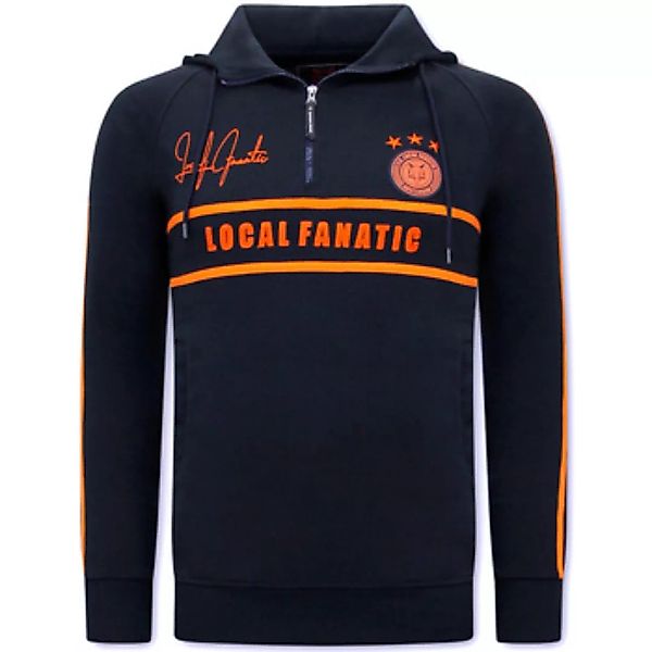 Local Fanatic  Sweatshirt Hoodie Mit Halbem Reißverschluss günstig online kaufen