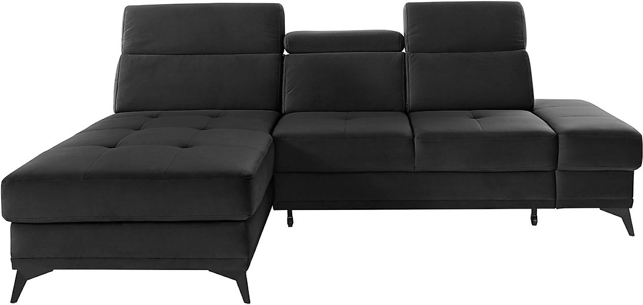 Home affaire "Cardiz L-Form" inkl.Kopfteilverstellung und Federkern wahlwei günstig online kaufen