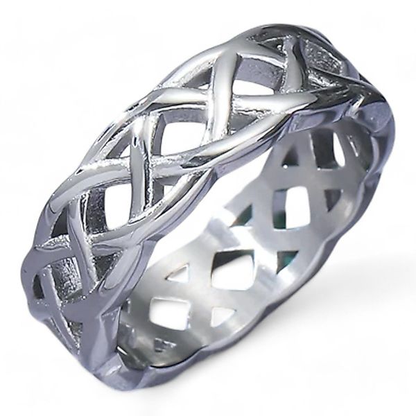 Eyecatcher Fingerring Silberfarbener Ring Keltisches Ketten günstig online kaufen