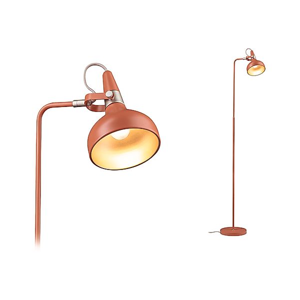 Paulmann "Stehleuchte Juna E14 max. 20W Peach Metall" günstig online kaufen