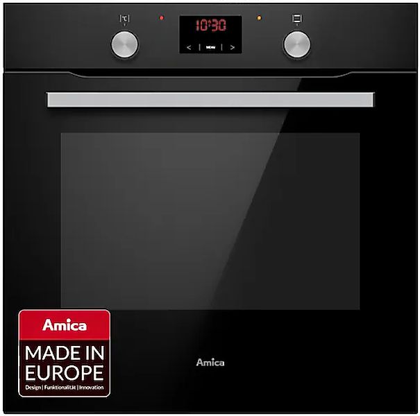 Amica Einbaubackofen Fine Design »ABE 9431 SM« mit Teleskopauszug nachrüstb günstig online kaufen