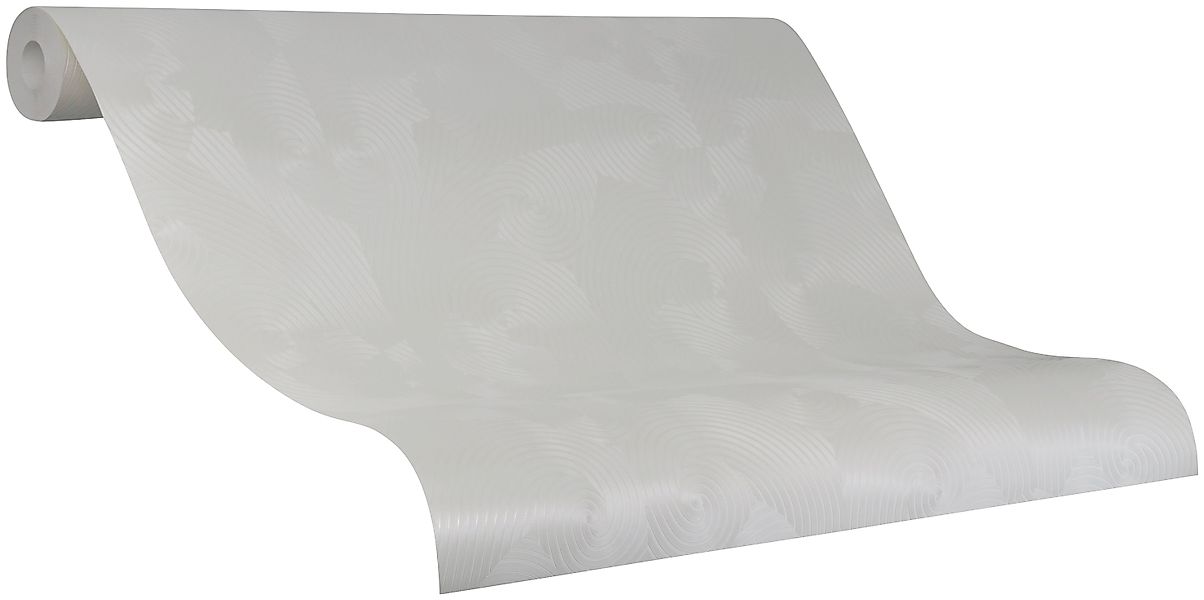 Glööckler Vliestapete Imperial Uni changierender Fond Beige günstig online kaufen