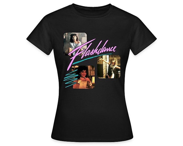 Spreadshirt T-Shirt Flashdance 80er-Design Mit Alex Owens Frauen T-Shirt (1 günstig online kaufen