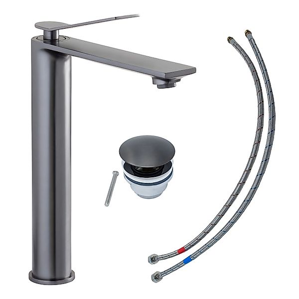 Schöner Wohnen Waschtischarmatur Viola Auslaufhöhe 24 cm Industrial günstig online kaufen