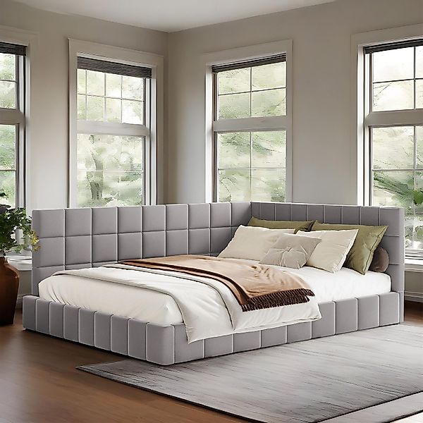 MODFU Schlafsofa Polsterbett, 140x200 cm mit günstig online kaufen