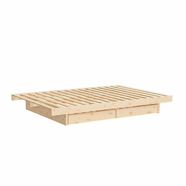 Karup Design Bettgestell »Kanso Bed, Stauraumbett, Bett mit oder ohne Schub günstig online kaufen