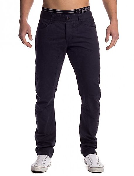 Egomaxx Stoffhose Stoff Jeans Tapered Leg günstig online kaufen