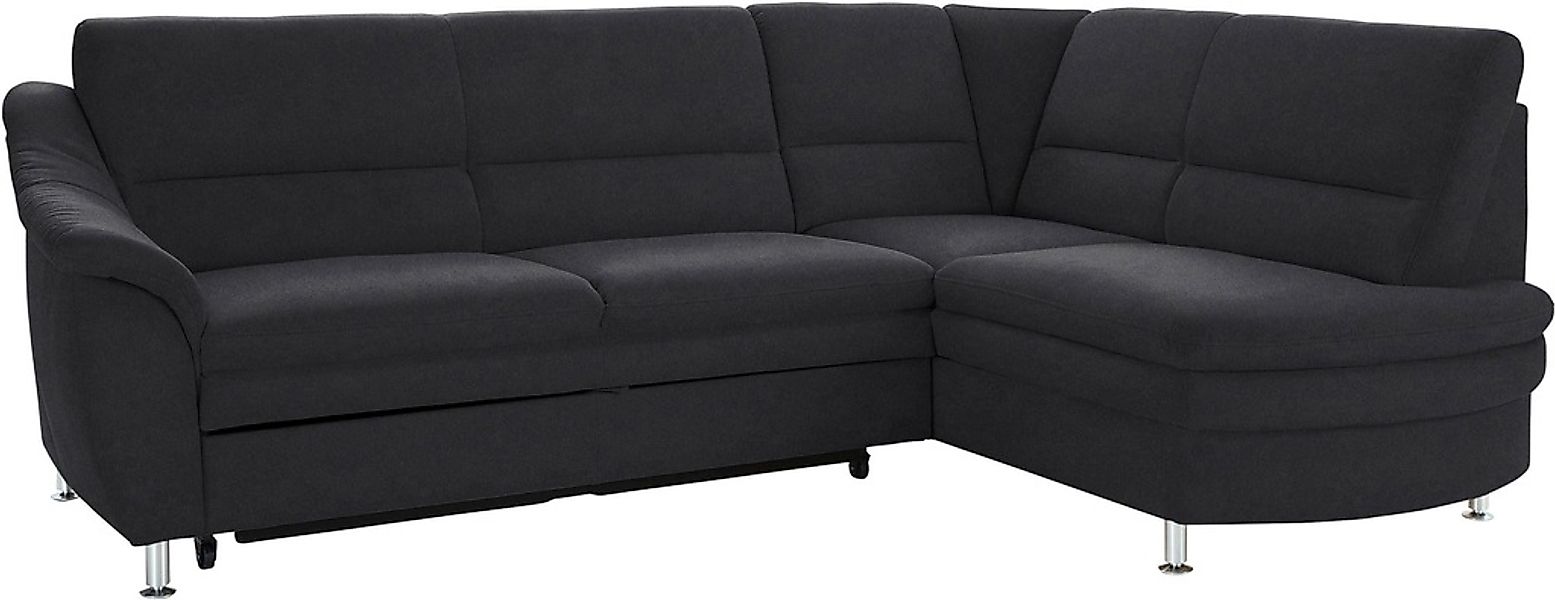 sit&more Ecksofa "Cardoso L-Form" mit Federkern, wahlweise mit Bettfunktion günstig online kaufen