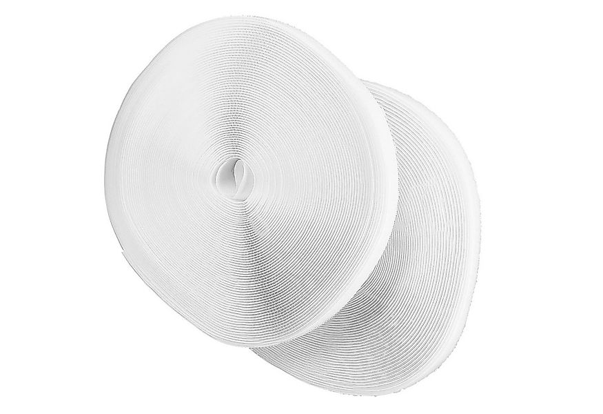 mumbi Klettband Klettband Selbstklebend Extra Stark Weiß 25 m Klettverschlu günstig online kaufen