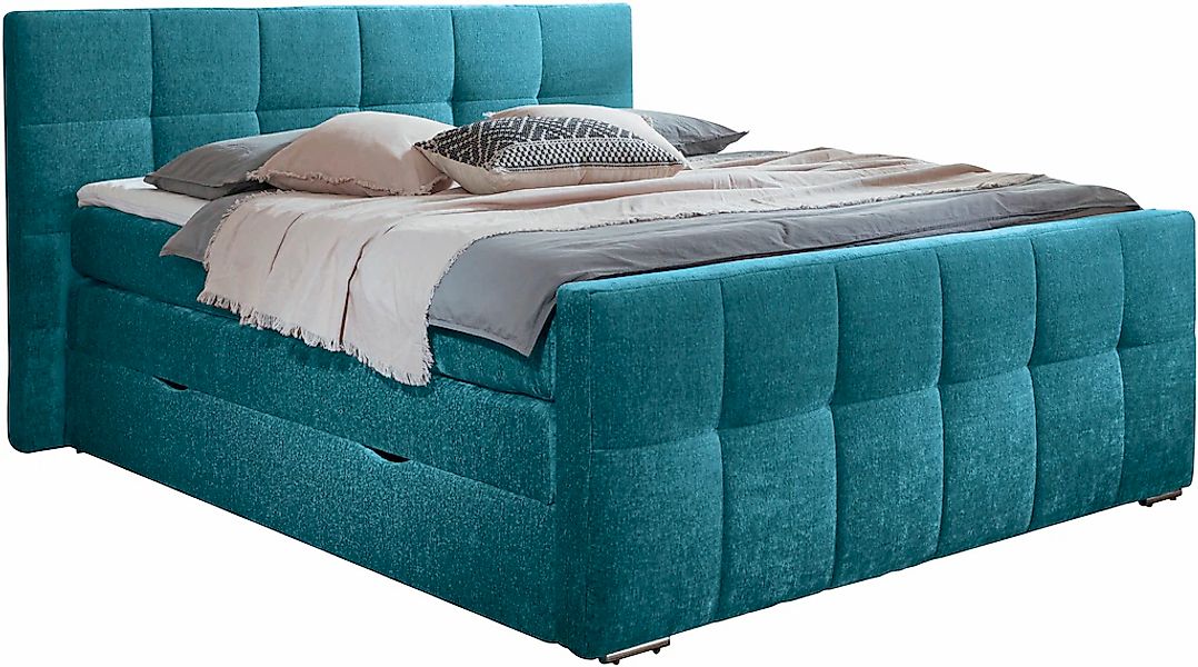Home affaire Boxspringbett "Rosà" H3/H3, H3/H4, H4/H4 möglich günstig online kaufen