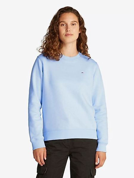 Tommy Jeans Sweatshirt TJW REG S FLAG CREW mit Logostickerei günstig online kaufen