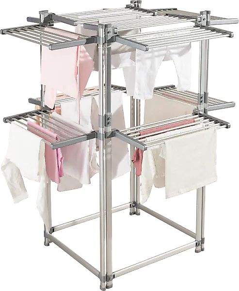 Ruco Wäscheständer "Quattro" Trockenlänge 33 m, Aluminium/Kunststoff günstig online kaufen