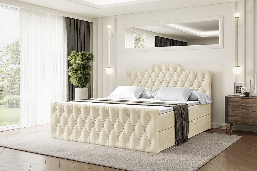 ALTDECOR Boxbett VILA-1-Z (Multipocket-Matratze H4, H3 günstig online kaufen